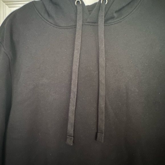 Men's Fleece Hoodie - Goodfellow &
Co™ Black M - Picture 2 of 6